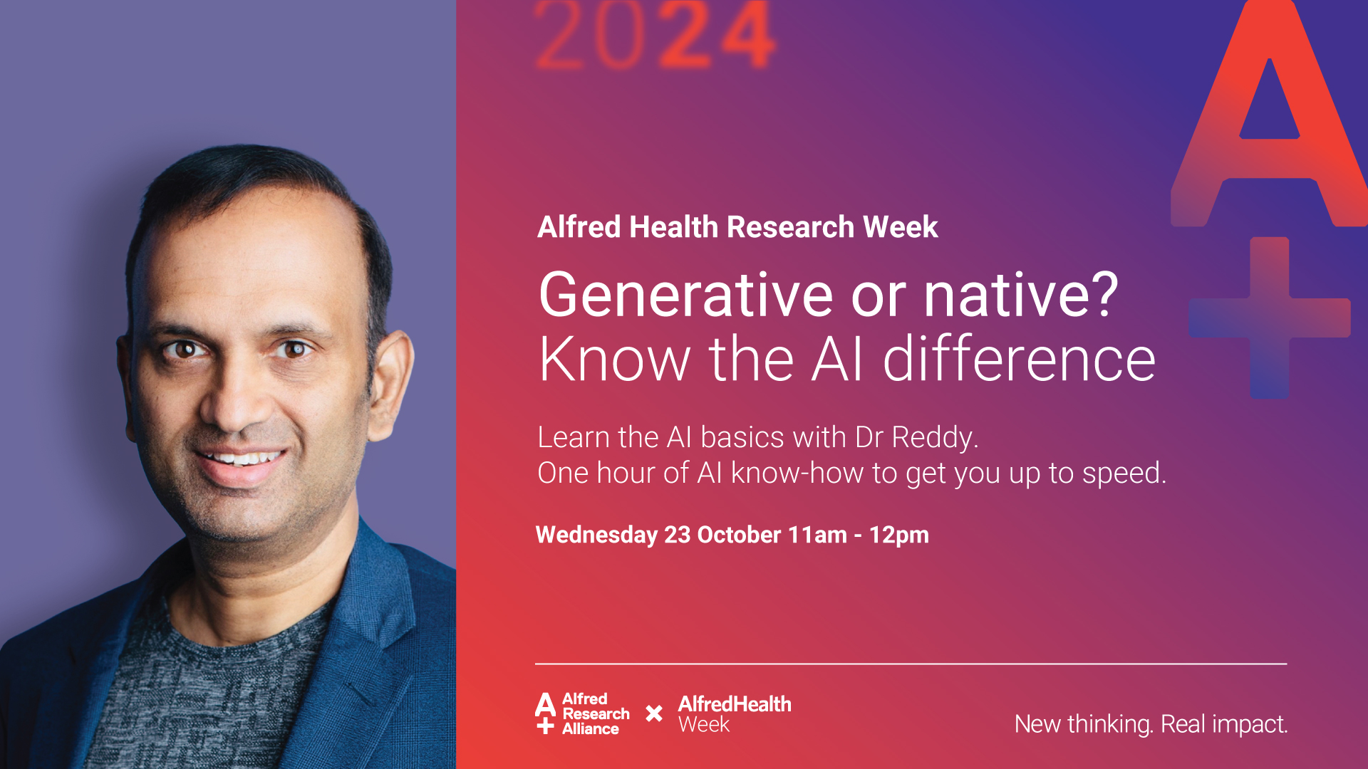 Webinar with Dr Sandeep Reddy | Translating AI in healthcare