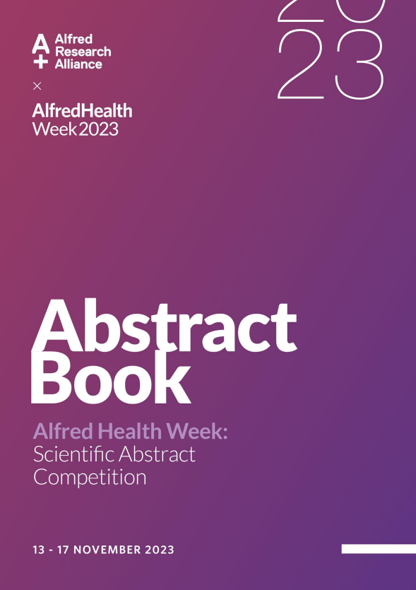 Alfred Health Week Abstract Book 2023